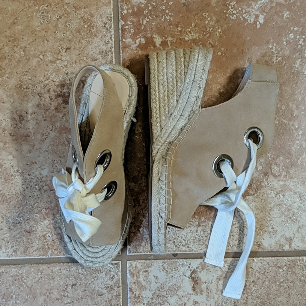 Never worn wedges
